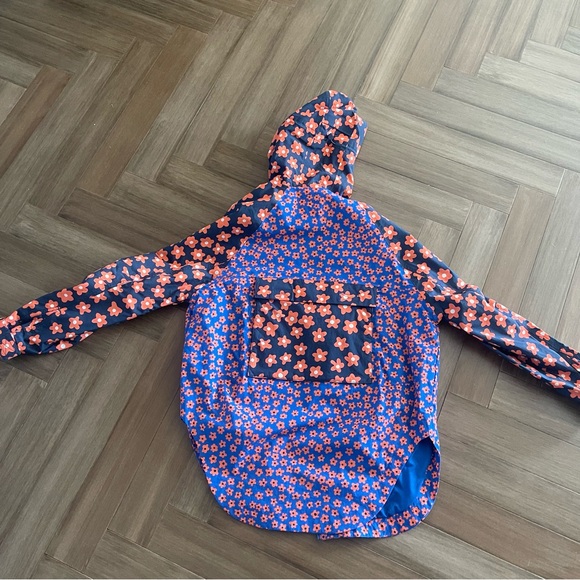 Free People Singin' In The Rain Printed Packable Jacket Raincoat - Picture 9 of 9